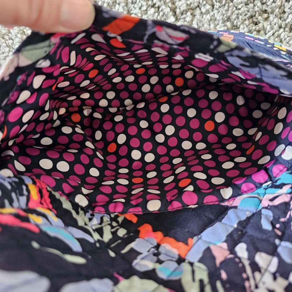Vera Bradley Butterfly Flutter 2pc Bundle Laptop and Crossbody Purse Travel Work